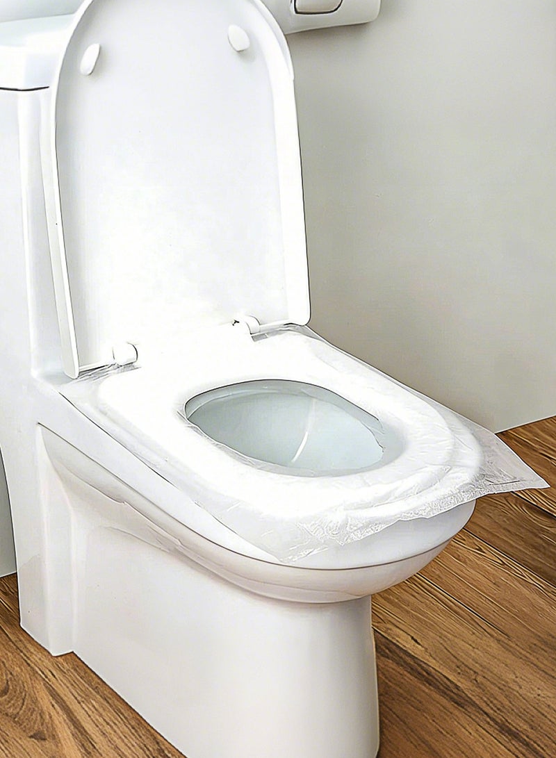 500-Piece Disposable Toilet Seat Cover Set Clear Home bathroom, travel hotel specific hospital toilet set, hotel seat cushion - Image 3